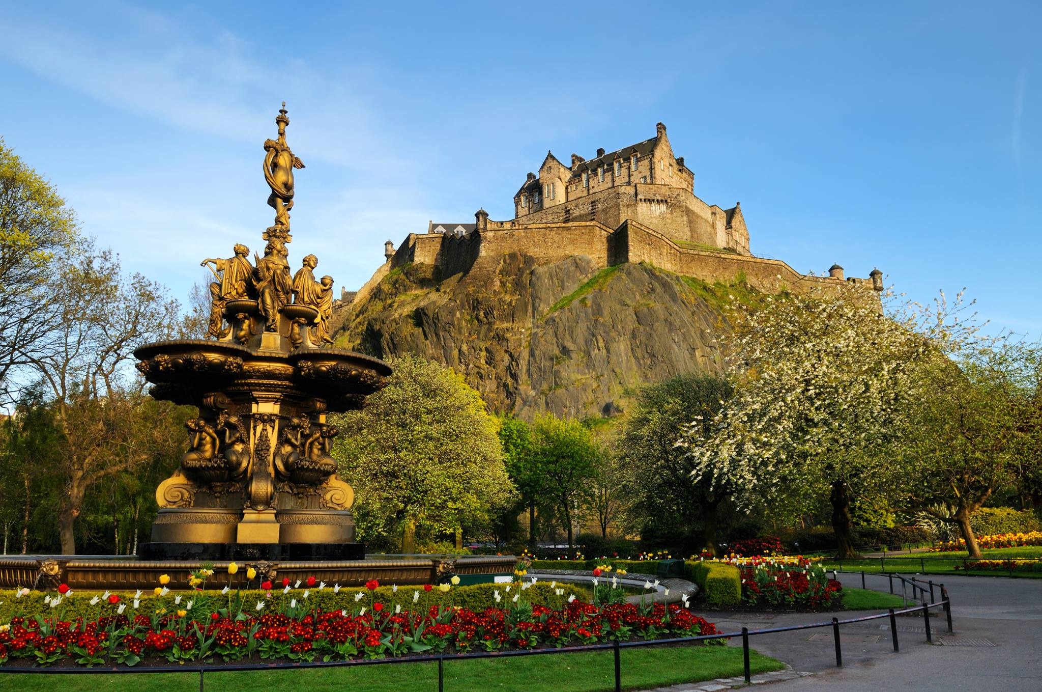 Эдинбургский Замок это сердце Шотландии обучение в Шотландии